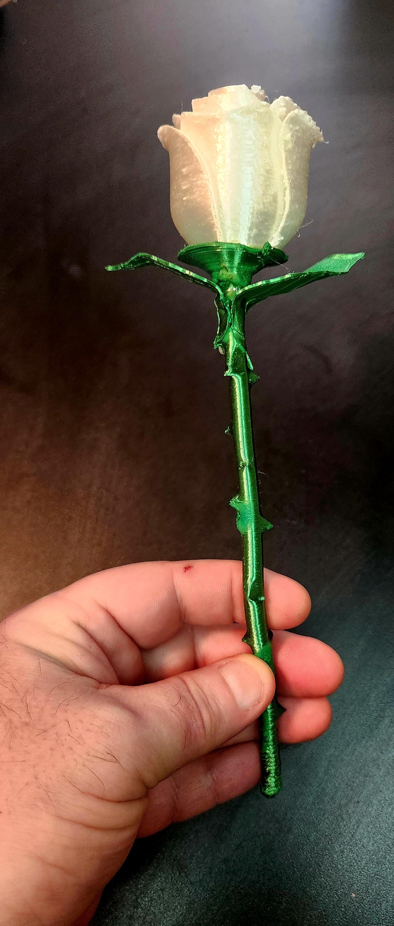 3D print to order long steam Roses